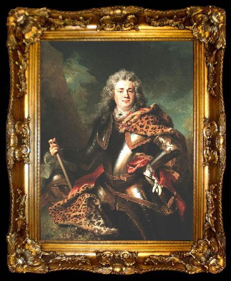 framed  Nicolas de Largilliere Charles Armand de Gontaut, ta009-2